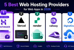 5 Best Web Hosting Providers for Web Apps in 2026