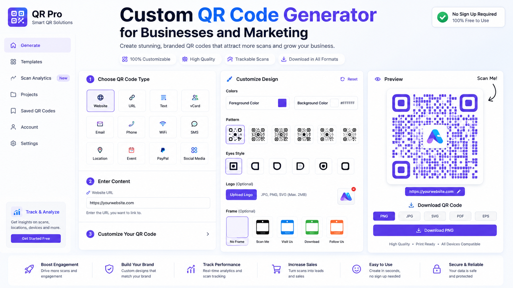 Create a Custom QR Code Generator for Businesses and Marketing