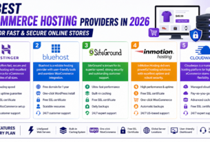 5 Best Ecommerce Hosting Providers in 2026 for Fast & Secure Online Stores